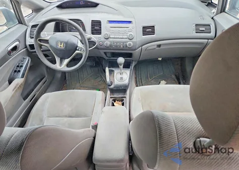 2010 Honda Civic Lx z USA, uszkodzony, nr VIN 2HGFA1F55AH561602